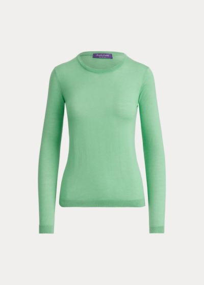 Sueter Ralph Lauren Mujer Verde Menta Verdes - Cashmere Crewneck - LTCPA5982